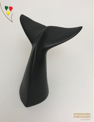 Sperm whale's tail (black)